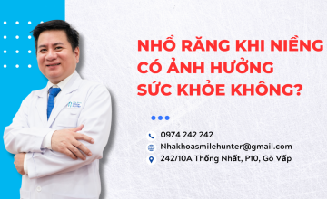 NHỔ RĂNG KHI NIỀNG CÓ ẢNH HƯỞNG SỨC KHỎE KHÔNG?