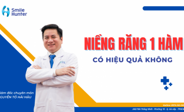 NIỀNG RĂNG 1 HÀM CÓ HIỆU QUẢ KHÔNG