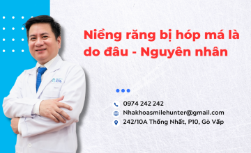 Niềng răng bị hóp má là do đâu - Nguyên nhân