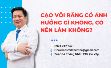 CẠO VÔI RĂNG CÓ ẢNH HƯỞNG GÌ KHÔNG, CÓ NÊN LÀM KHÔNG?