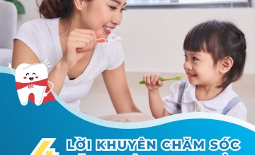 CHĂM SÓC RĂNG MIỆNG CHO TRẺ CHUẨN CHUYÊN GIA