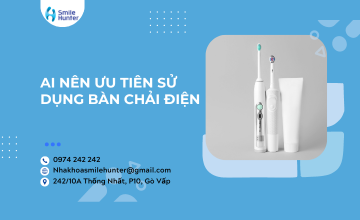 AI NÊN ƯU TIÊN SỬ DỤNG BÀN CHẢI ĐIỆN