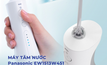 Review máy tăm nước PANASONIC EW1513W451 - CHĂM SÓC RĂNG MIỆNG CHUẨN CHUYÊN GIA