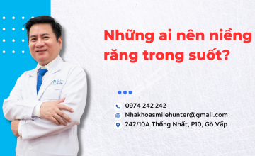 Những ai nên niềng răng trong suốt ?