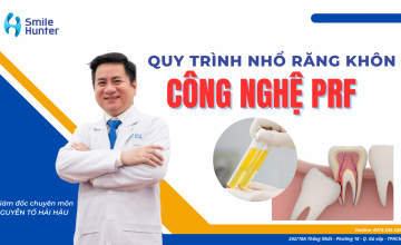 QUY TRÌNH NHỔ RĂNG KHÔN BẰNG PHƯƠNG PHÁP PRF CẤY MÁU TỰ THÂN