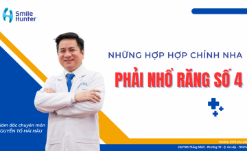 NHỮNG TRƯỜNG HỢP NÀO PHẢI NHỔ RĂNG 4 KHI NIỀNG