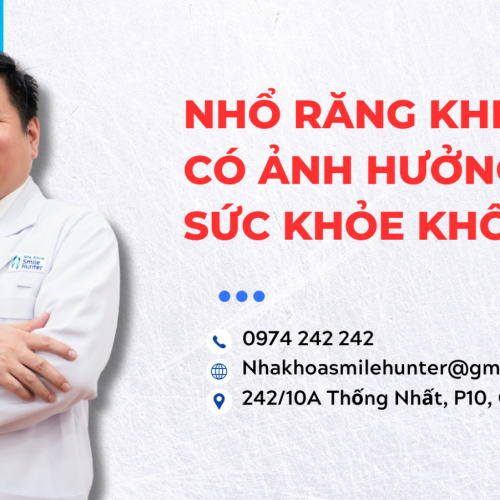 NHỔ RĂNG KHI NIỀNG CÓ ẢNH HƯỞNG SỨC KHỎE KHÔNG?